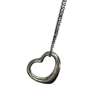 Tiffany&Co. Tiffany Open Heart Necklace Pendant Sv925 Silver