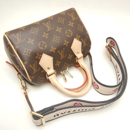 Louis Vuitton Louis Vuitton Monogram Speedy Bandouliere 20 M46234 Handbag Noir 253025
