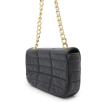 Celine Chain Shoulder Bag Monochrome 111273Epz Black