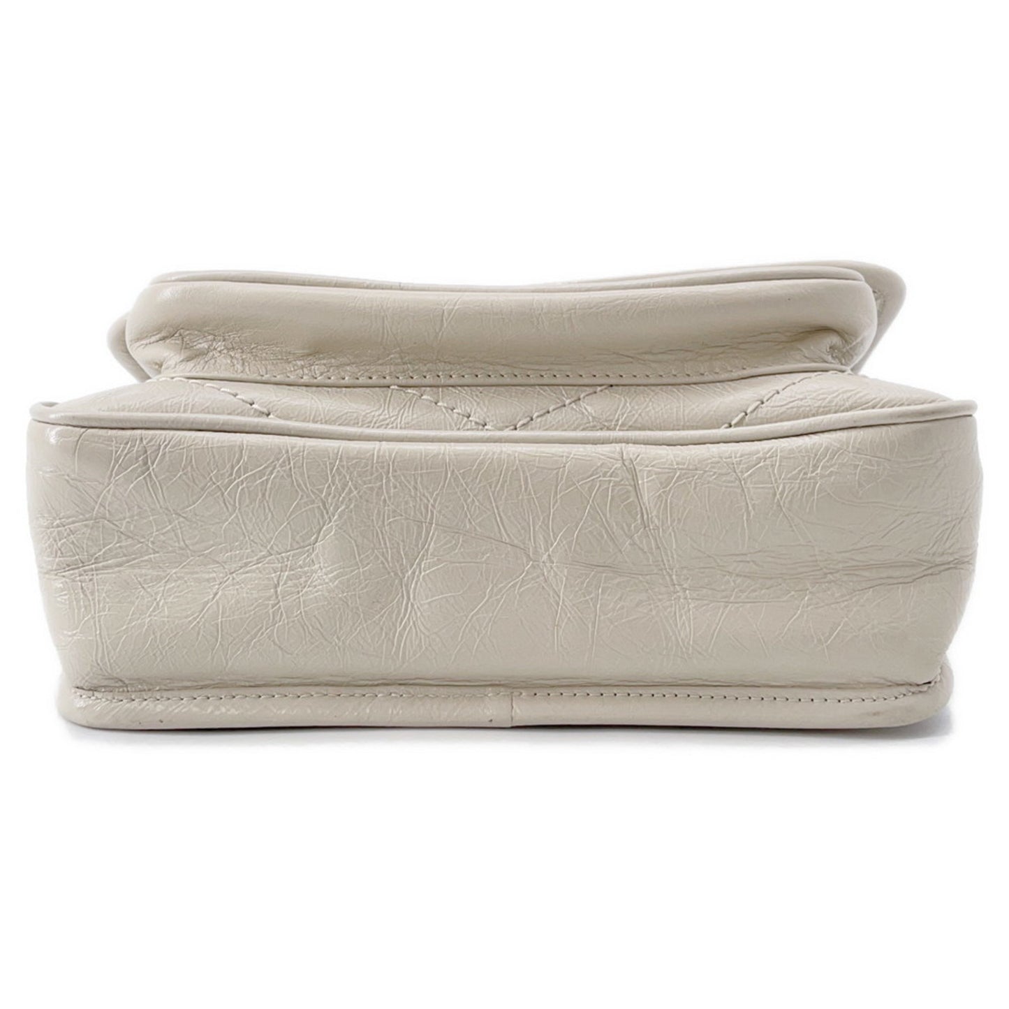 Yves Saint Laurent Niki Baby Leather Bag 6331600En049207 Saint Laurent Paris White