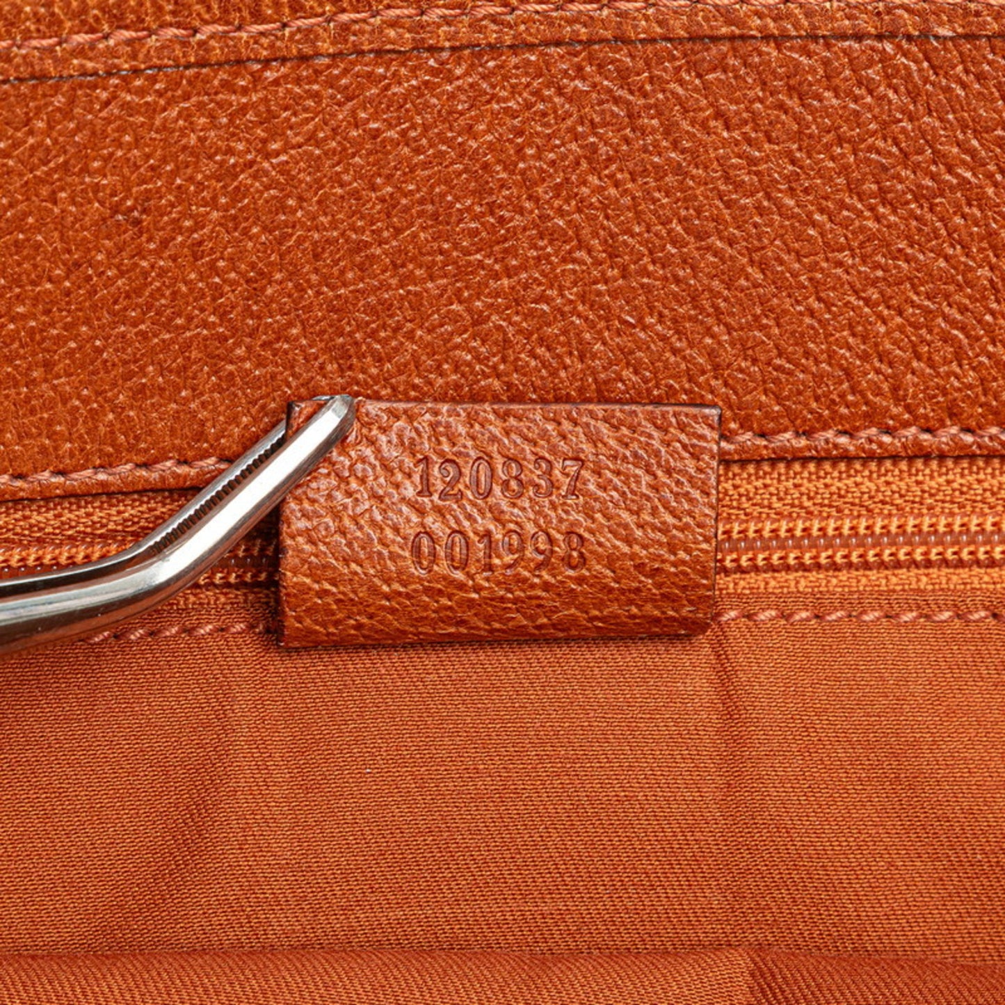 Gucci Gg Canvas Shoulder Bag Tote 120837 Beige Brown Leather