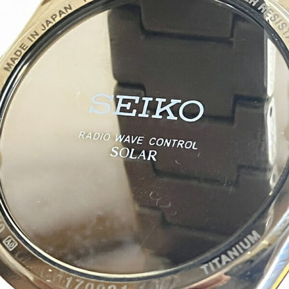 Seiko Brightz 7B24-0Bh0 Radio-Controlled Solar Watch