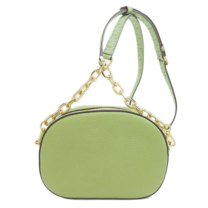 Michael Kors Mk Signature Chain Shoulder Bag Leather