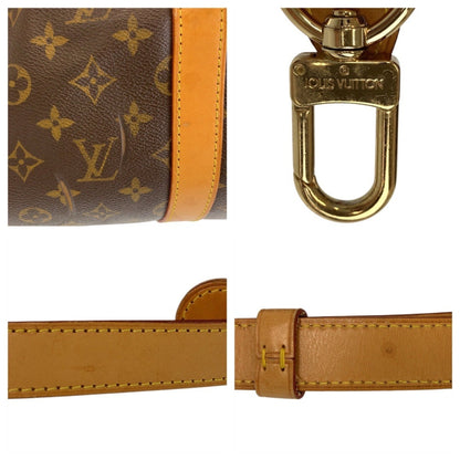 Louis Vuitton Louis Vuitton Monogram Keepall 50 Bandouliere Brown Gold Hardware Leather M41426