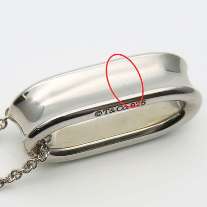 Tiffany & Co. 1837 Narrow Oval Loop Necklace