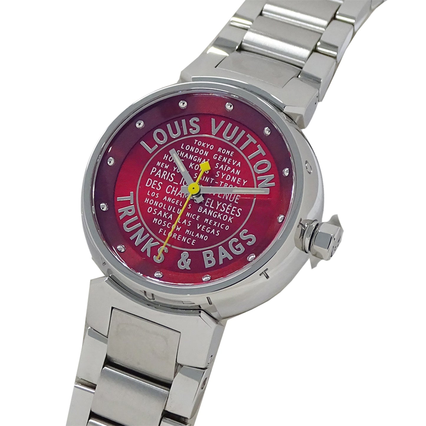 Louis Vuitton Tambour Trunks & Bags Quartz Watch