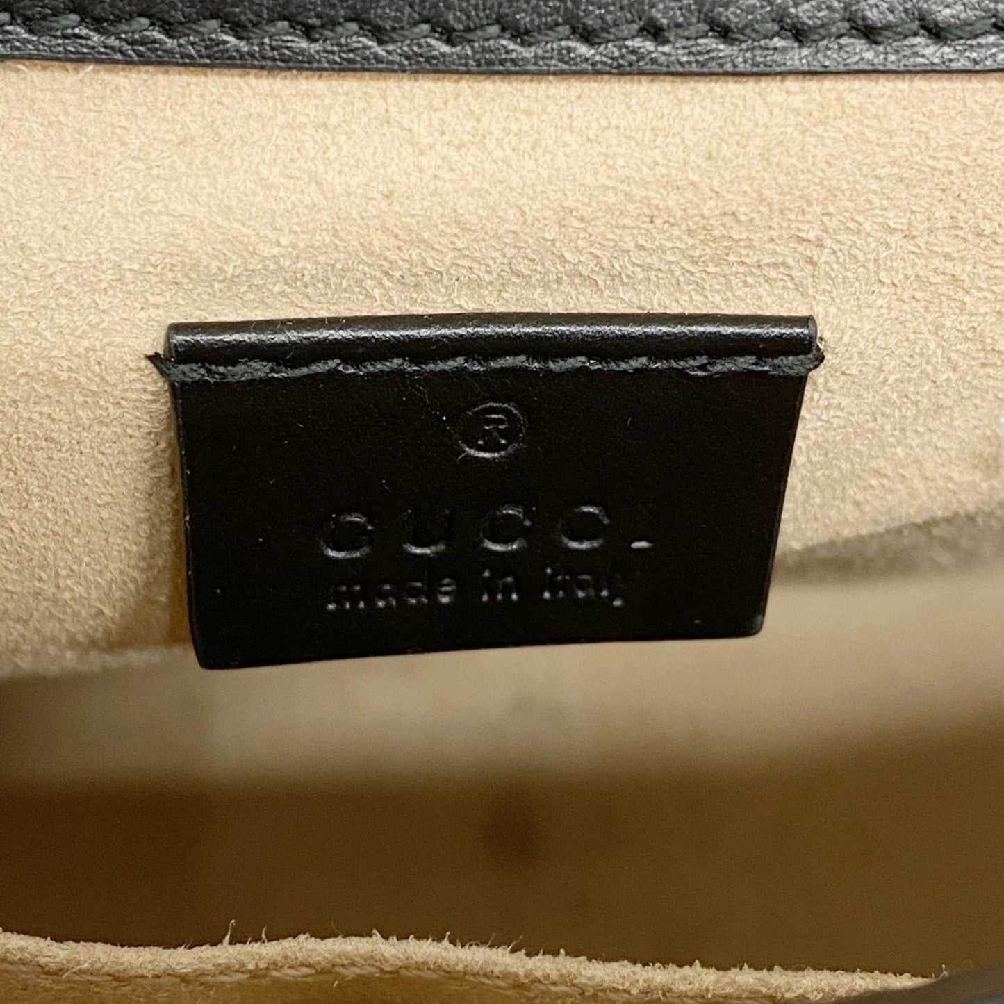Gucci Gg Marmont Shoulder Bag 547260 Leather Black