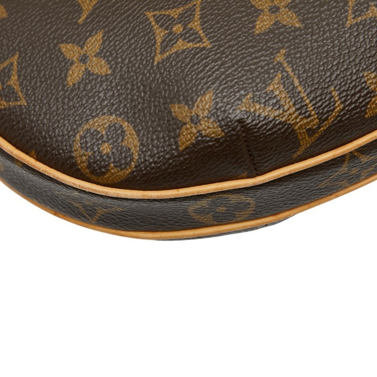 Louis Vuitton Monogram Pochette Croissant Pm Shoulder Bag M51510 Brown Leather