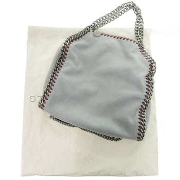Stella Mccartney 2-Way Falabella Polyester Light Blue Chain Shoulder Bag 0241