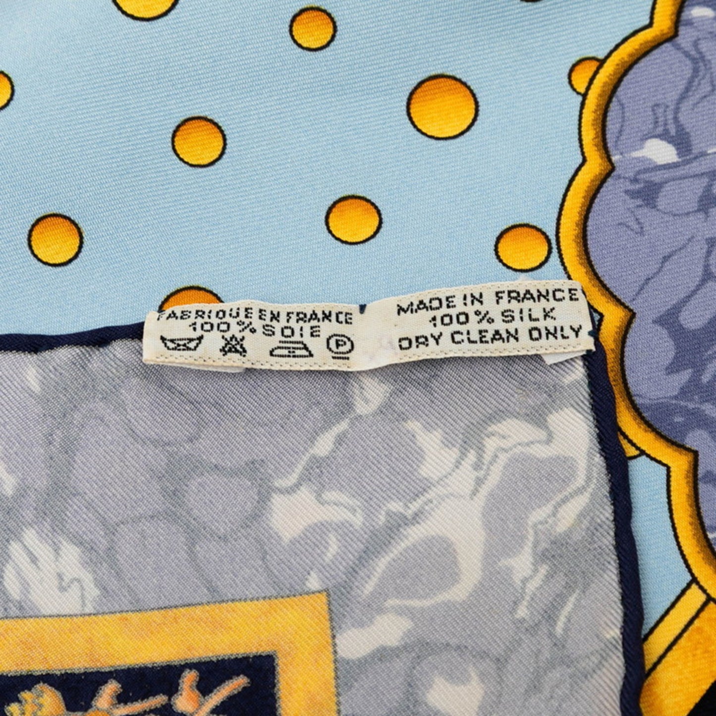 Hermes Herms Carr 90 Carpe Diem "Enjoy Today" Scarf