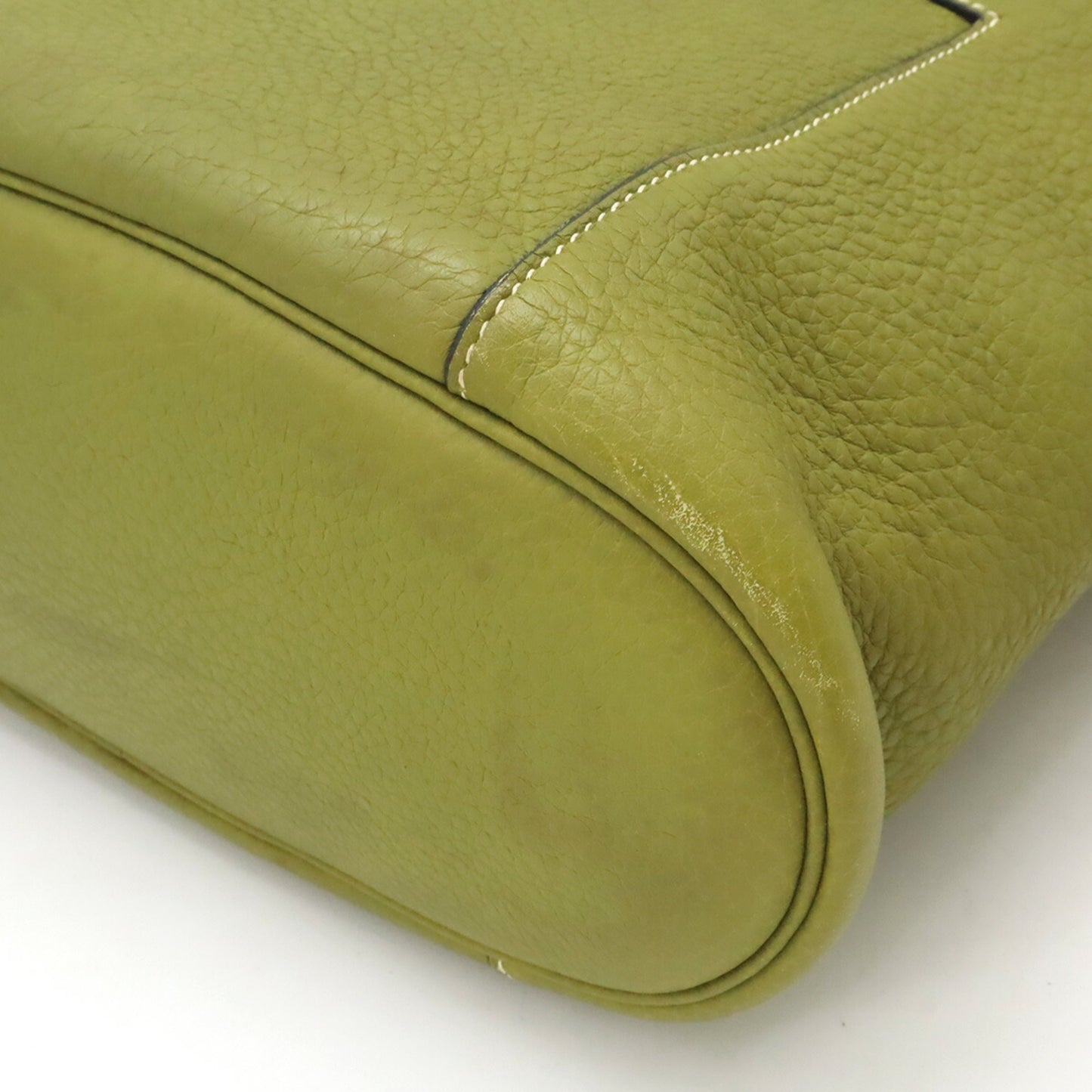 Hermes Hermes Good News Gm Shoulder Bag Taurillon Clemence Anise Green ?L Engraved