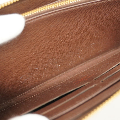 Louis Vuitton Damier Zippy Wallet N60015 Ebene Long