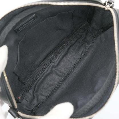 Balenciaga Shoulder Bag Everyday Body Leather Black 638414
