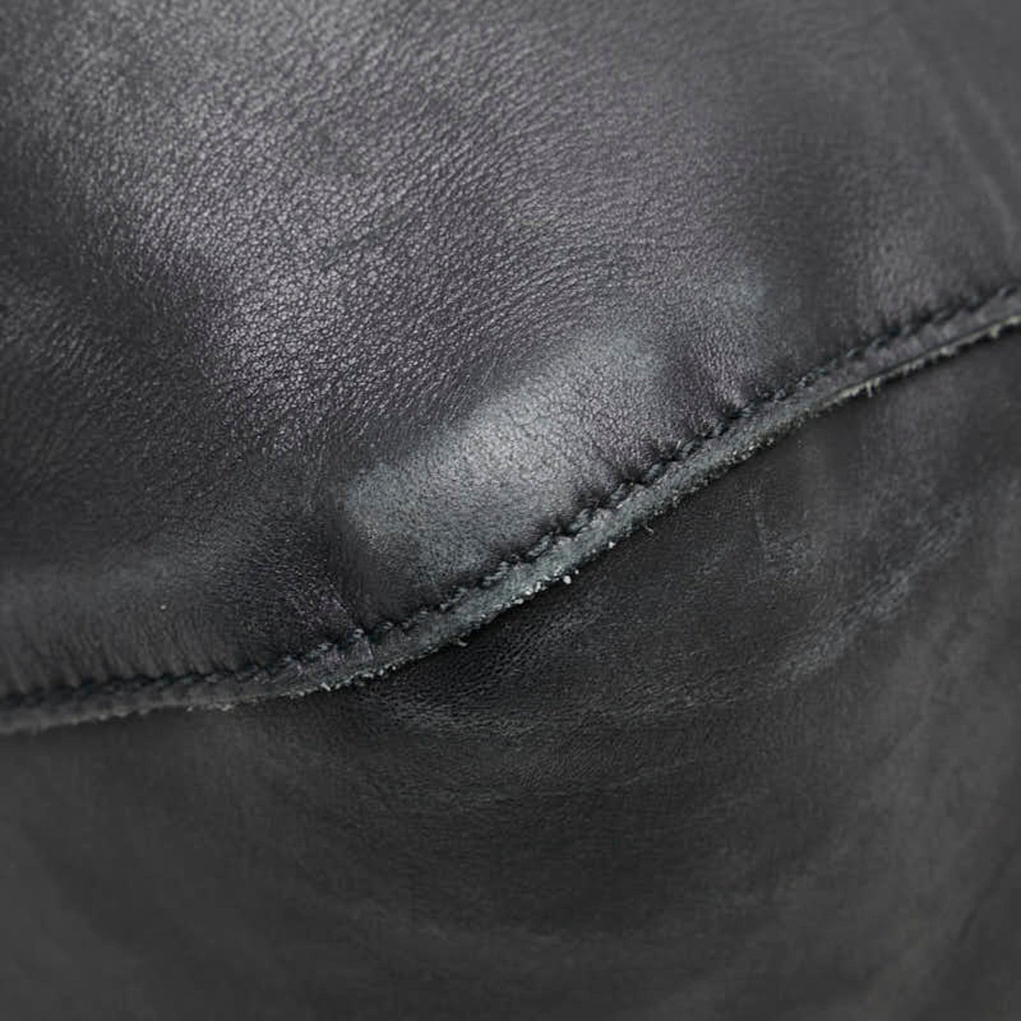 Gucci Tote Bag Handbag 94885 Black Leather