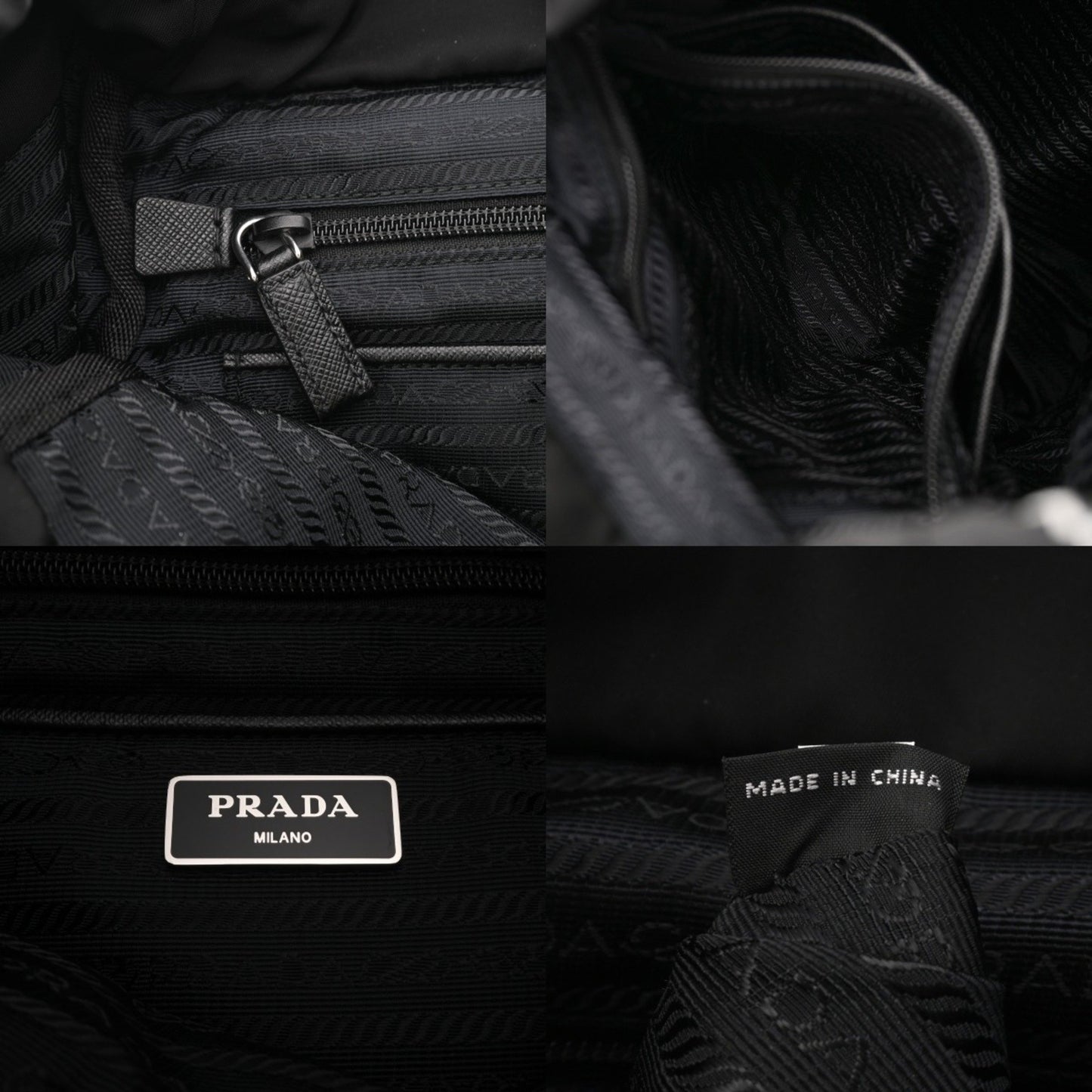 Prada Prada Multicolored Nylon Backpack