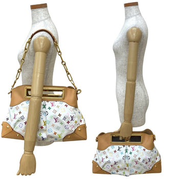 Louis Vuitton Judy Gm Monogram Multicolor Leather 2-Way Handbag/Shoulder Bag