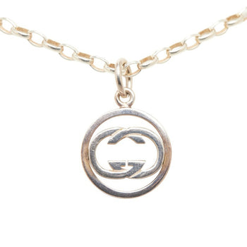 Gucci Interlocking G Necklace Silver Sv925