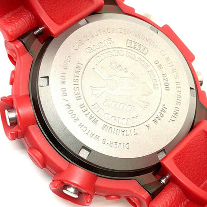G-Shock Casio Watch Dw-8200F-4 Frogman 2000 Special Edition Model To Commemorate The Opening Of G