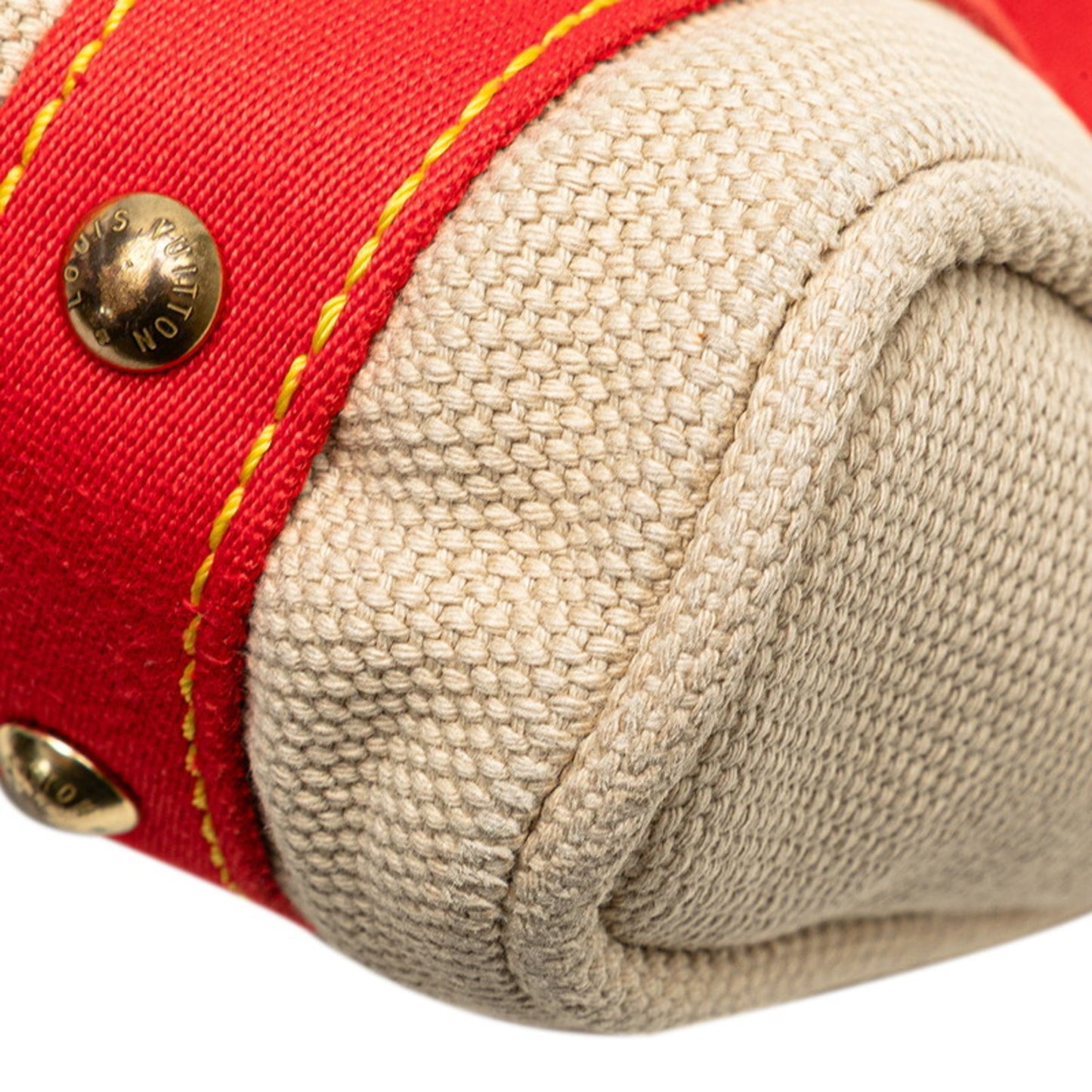 Louis Vuitton Antigua Cabas Pm Handbag M40038 Beige