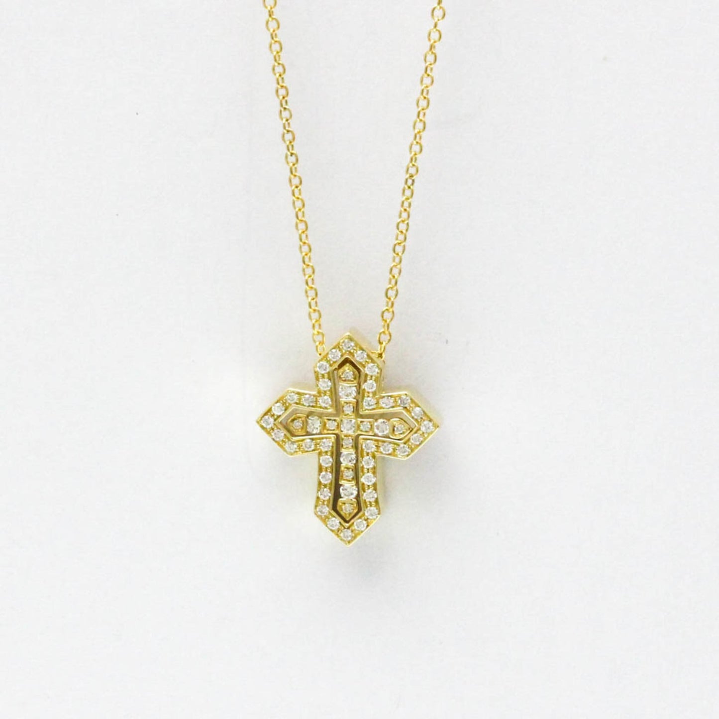 Damiani Belle Epoque Crown Necklace Xxs Yellow Gold (18K) Diamond Men