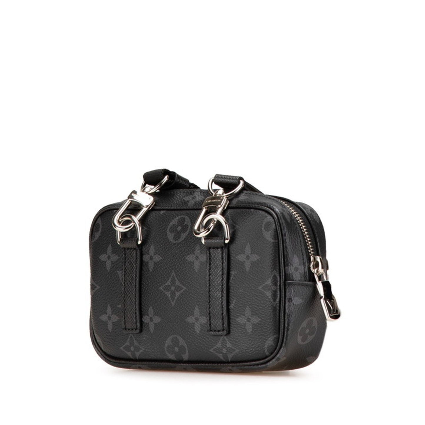 Louis Vuitton Monogram Eclipse Taiga Rama Outdoor Pochette M30755 Noir Black Leather