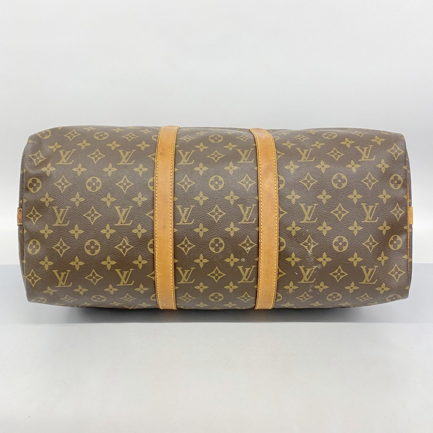 Louis Vuitton Monogram Keepall Bandouliere 50 Boston Bag M41416 Brown