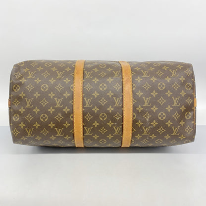 Louis Vuitton Monogram Keepall Bandouliere 50 Boston Bag M41416 Brown