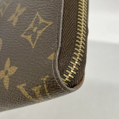 Louis Vuitton Monogram Zippy Wallet M60017 Brown