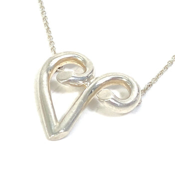 Tiffany&Co. Tiffany V Initial Paloma Picasso Accessory Pendant Necklace Sv925