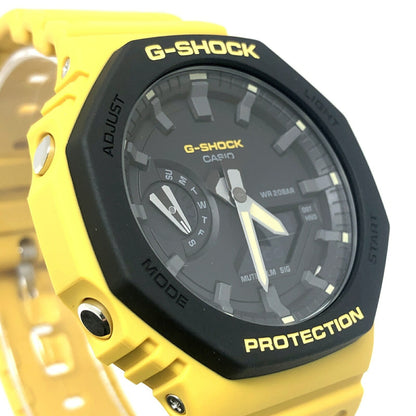 G-Shock Casio Ga-2110Su-9A Utility Color Watch With A Dual-Molded Bezel