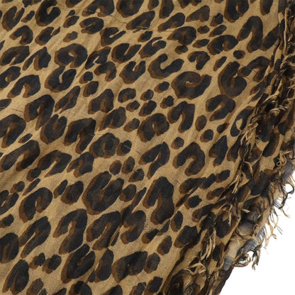 Louis Vuitton Etoile Leopard Print Stole/Shawl/Scarf In Maroon