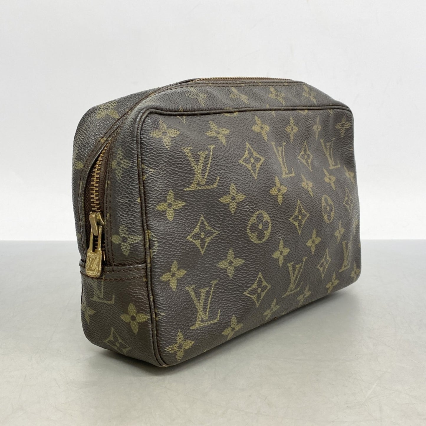 Louis Vuitton Monogram True Toilet 23 Pouch M47524 Brown