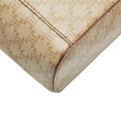 Celine Macadam Vanity Bag In Beige