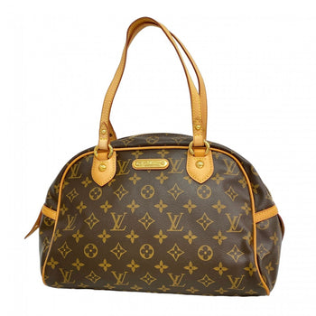 Louis Vuitton Monogram Montorgueil Pm Shoulder Bag M95565 Brown