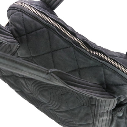 Chanel Coco Mark Matelasse Tote Bag Black