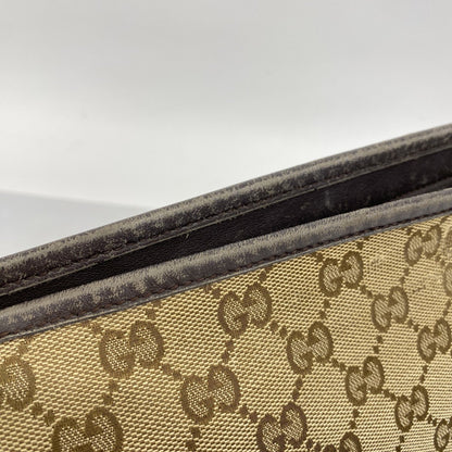 Gucci Gg Canvas Shoulder Bag 388930 Brown