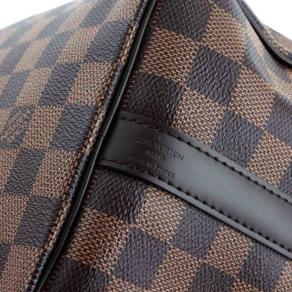 Louis Vuitton Damier Speedy Bandouliere 25 2-Way Ebene Handbag N41368 Rfid