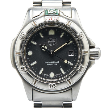 Tag Heuer Professional 200 Watch 999.208A Quartz Grey Dial Stainless Steel