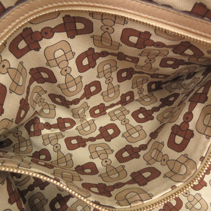 Gucci Guccissima Gg Logo 162094 Leather Beige Tote Bag Handbag 0245 Gucci