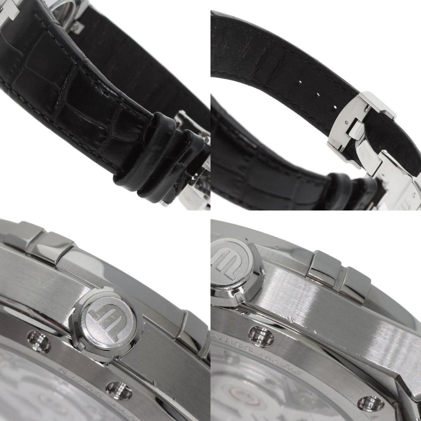 Maurice Lacroix Ai6007 Aicon 39Mm Stainless Steel/Leather