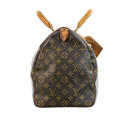 Louis Vuitton Monogram Keepall 45 Boston Bag M41428 Brown