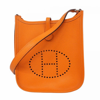Hermes Herms Evelyn Tpm Epson Orange Pochette (H Stamp)