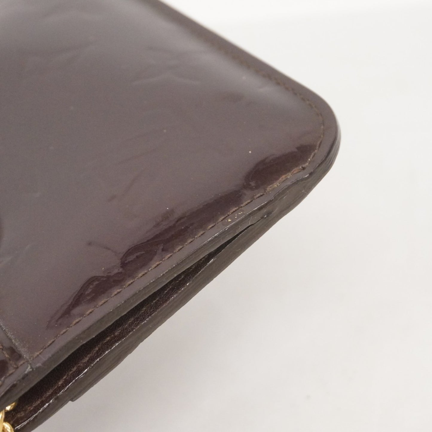 Louis Vuitton Vernis Pochette Cle Nm M93557 Amaranth