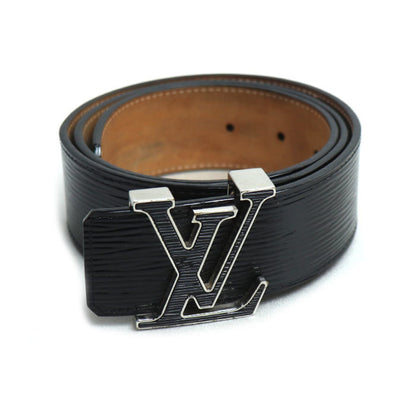 Louis Vuitton Louis Vuitton Centur Lv Initial Belt Epi Electric Black M9830
