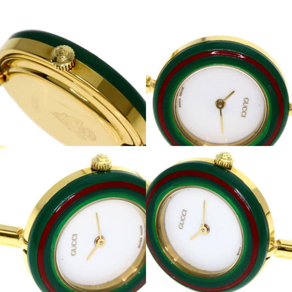 Gucci 11/12.2 Interchangeable Bezel Watch Gp/Gp