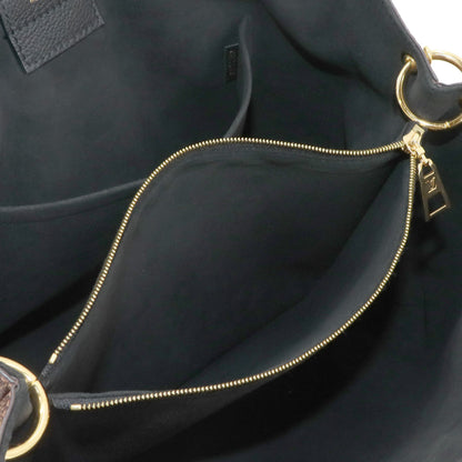 Louis Vuitton Damier Lv Riverside 2-Way Tote/Shoulder Bag In Ebene Noir