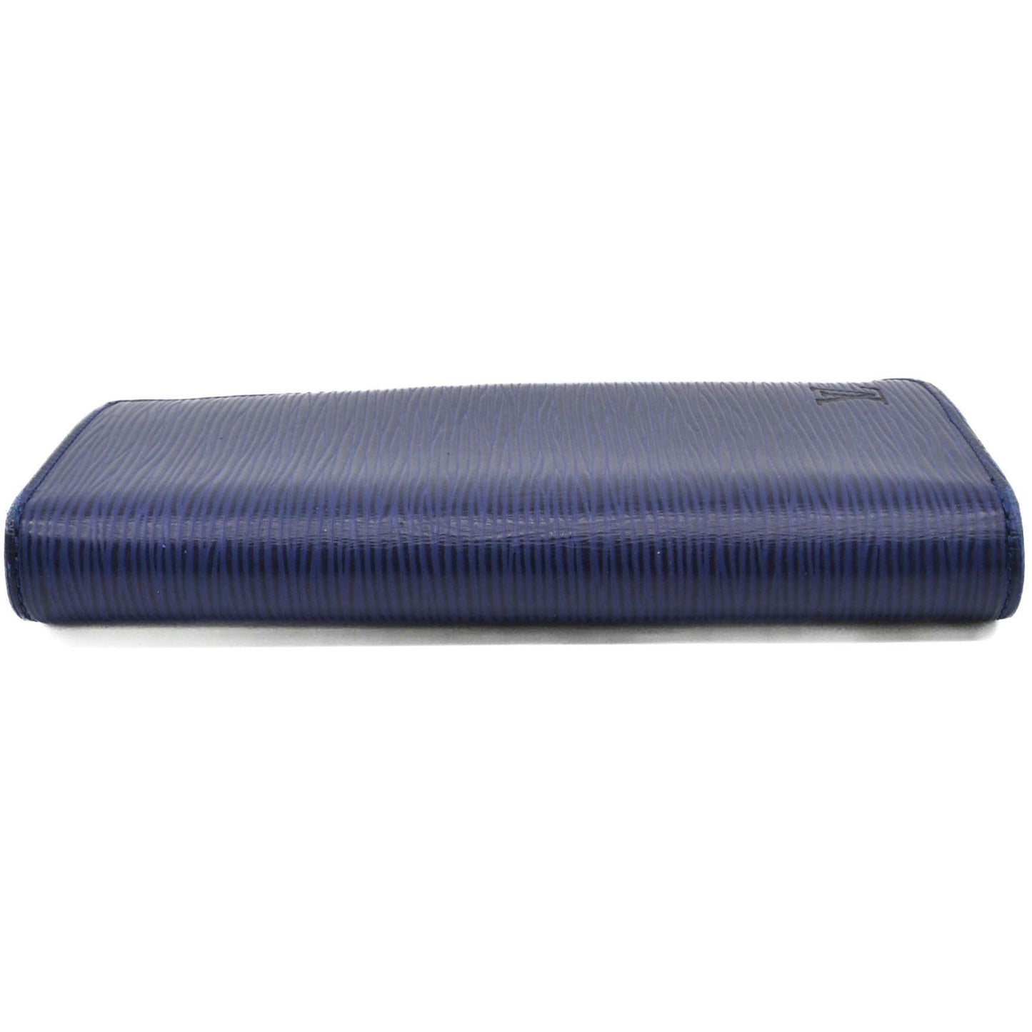 Louis Vuitton Louis Vuitton Portefeuille Brazza Epi Leather Long Wallet Blue White M81371 Ic Chip