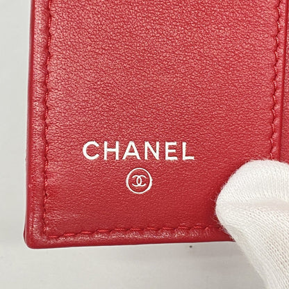 Chanel Matelasse Caviar Leather Tri-Fold Wallet