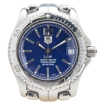 Tag Heuer Link Watch Wt5212-0 Automatic Navy Dial Stainless Steel