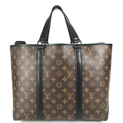Louis Vuitton Monogram Macassar Weekend Tote Pm M45734